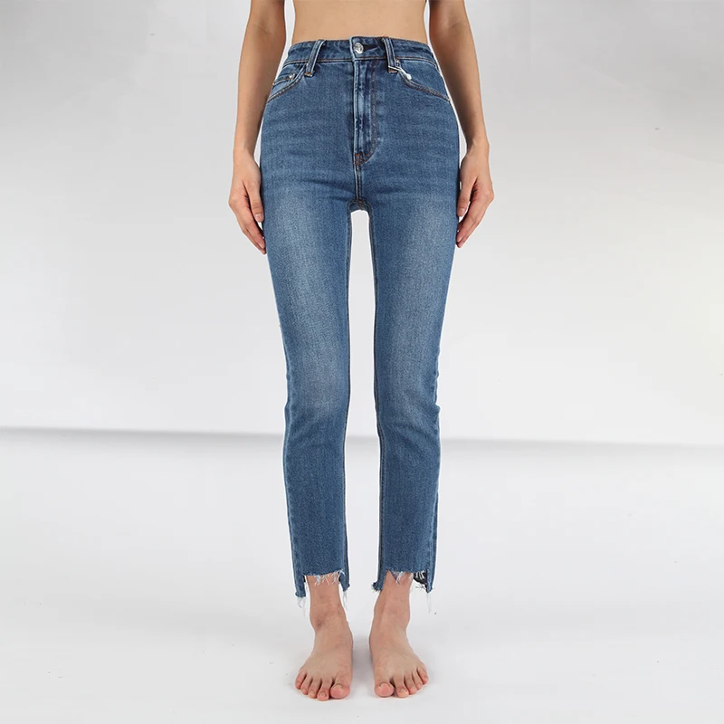 Gzy Washed Denim Sky Blue Skinny Jeans Narrow Jeans For Women Buy 1995