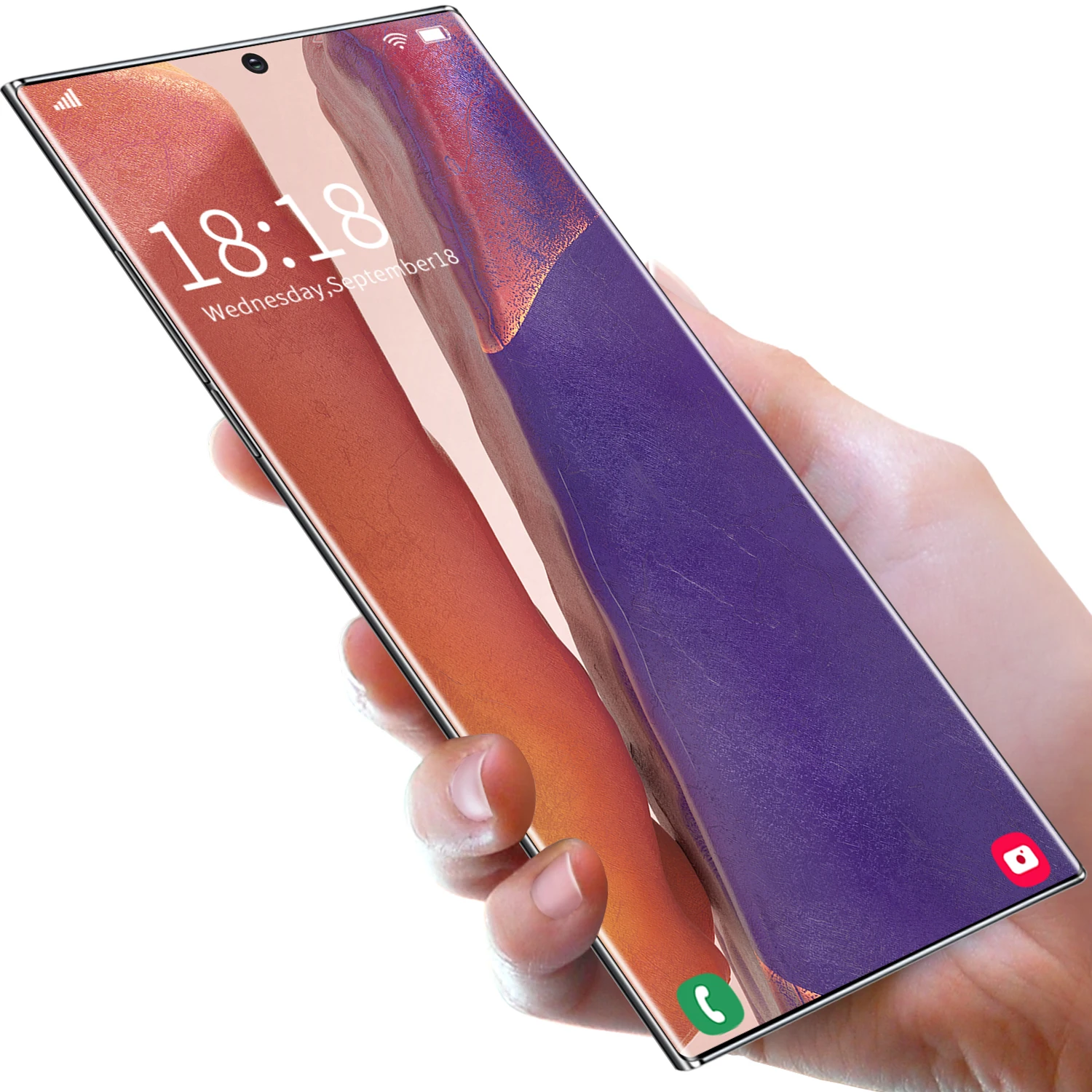 

2021 Newest Note20U+ 12GB 512GB Smartphone 6.9 Inch AMOLED Screen Android10.0 Smartphone With Handwritten Pen Fingerprint Unlock, Gold,black ,white