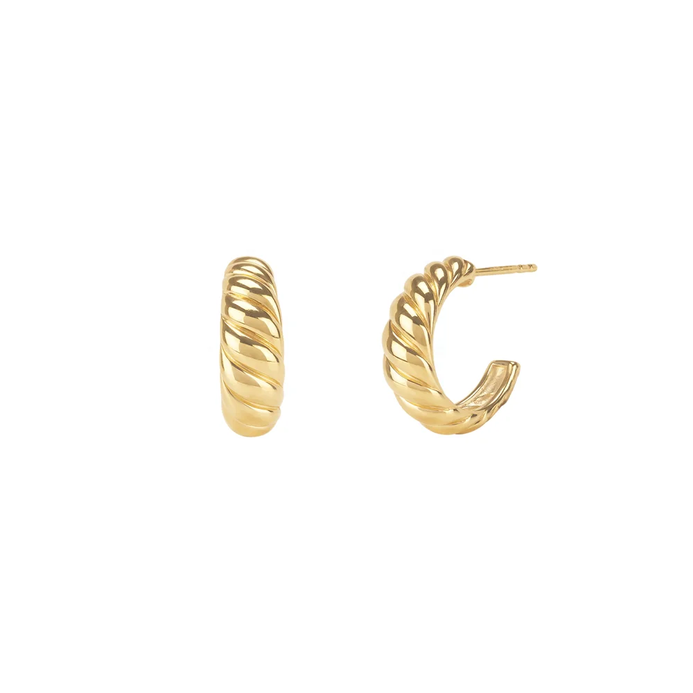 

Stud Earrings 2020 Earrings Jewelry Croissant Hoop Earrings
