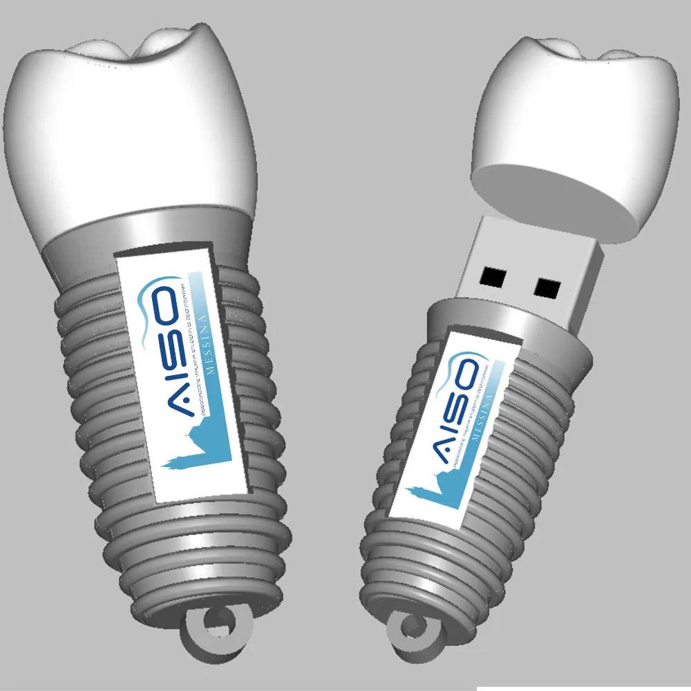 Teeth Implant Usb Flash Drive Can Add Your Company Logo On It Tooth