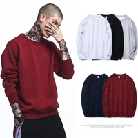 

Knitted Crew Neck Pullover casual knitwear jumper pullover men