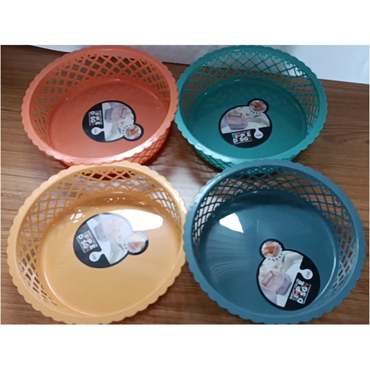 

Ready to ShipIn Stock Fast Dispatch Eco friendly multipurpose plastic pp fruit vegetable basket storage basket, Customized color