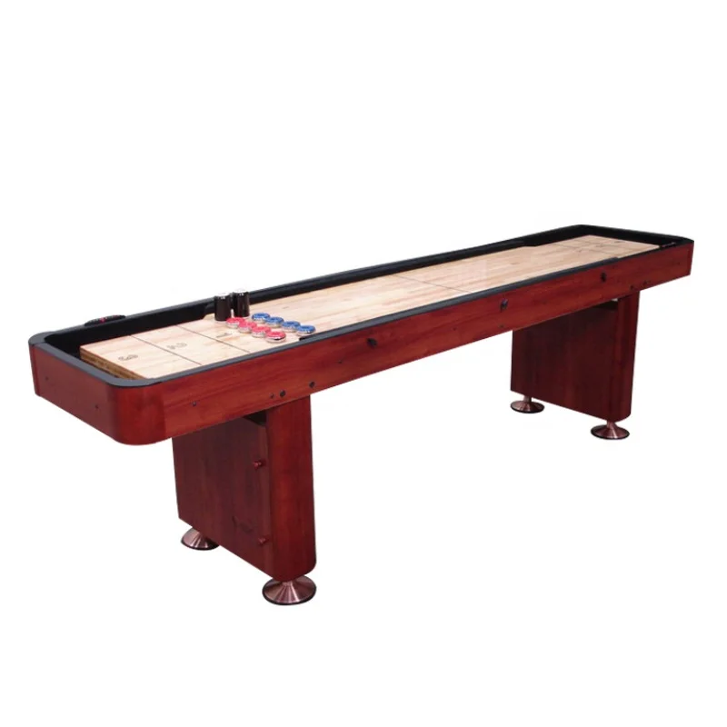 

2021 USA popular high end 9ft shuffleboard table, As picture described
