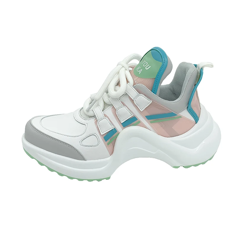 

2020 Women Height Increasing Shoes Fashion Sneakers Wholesale Women'S Sport Shoes Women, Blue/red