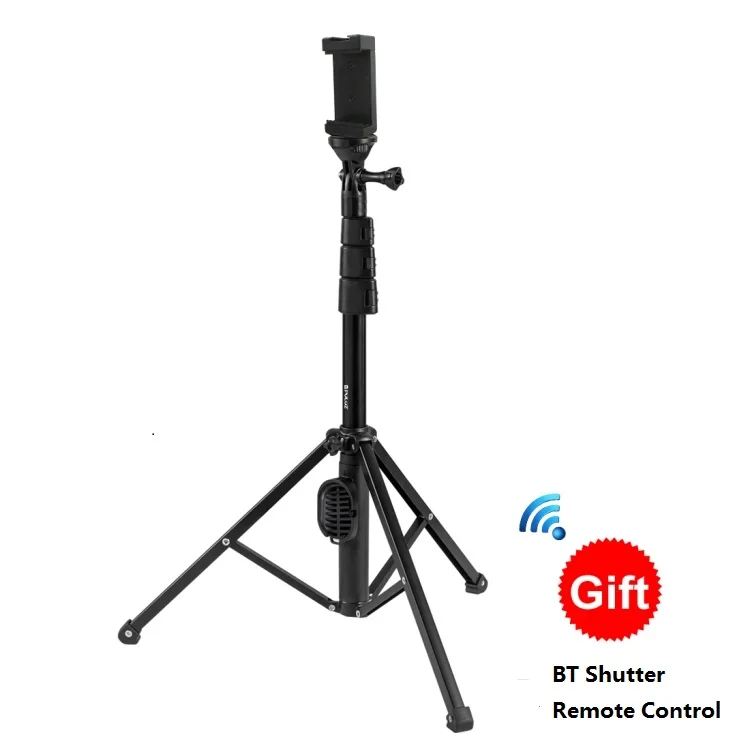 

PULUZ Live Broadcast Shutter Remote Control Selfie Stick Tripod Mount Holder