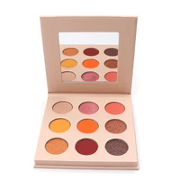 

2020 Hot sale Cosmetic Eyeshadow palette 9 color waterproof OEM/ODM with private label