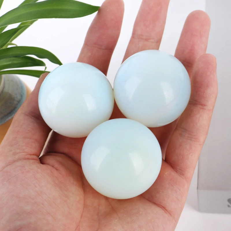

Wholesale Crystal Healing Polished Quartz Opal Sphere For Gifts