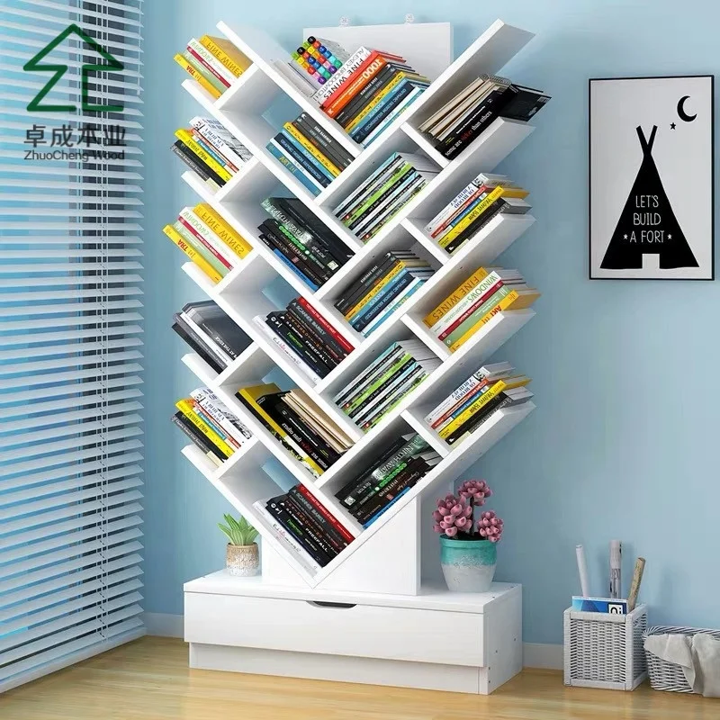 Venta al por mayor estantes para libros de la melamina-Compre online