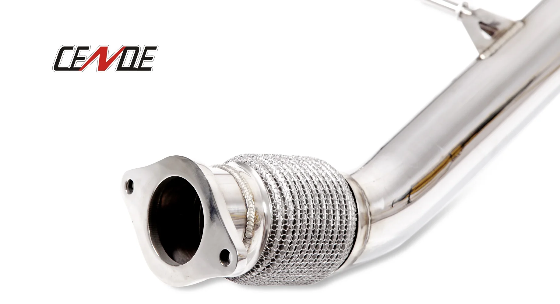 CENDE Car Parts Stainless Steel carbon fiber exhaust pipe for Alfa Romeo Guilia Stelvio