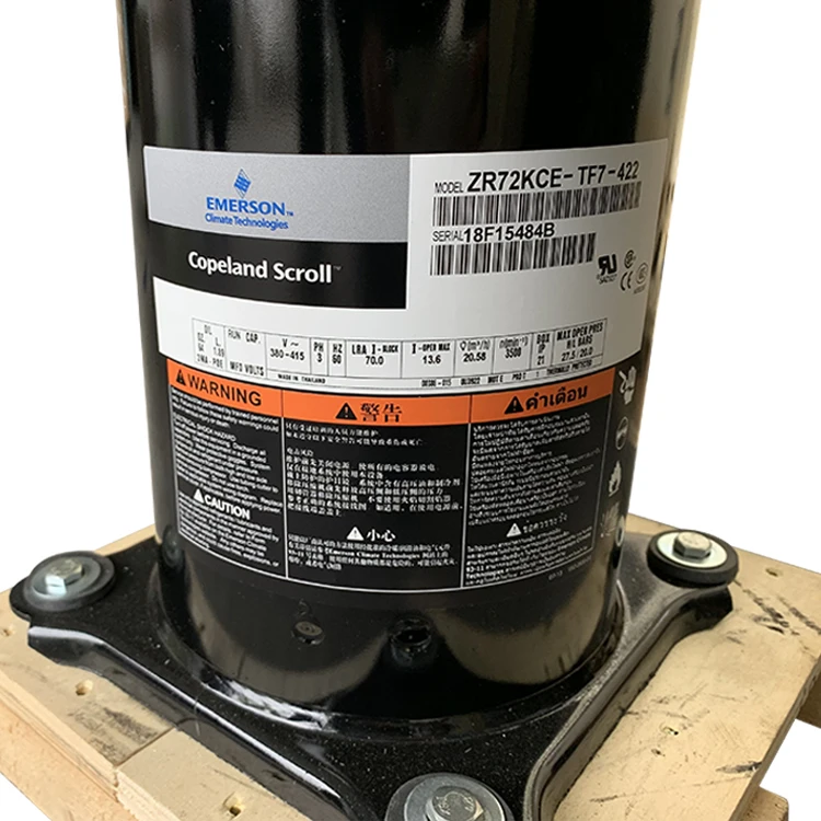 Refrigeration Compressor Factory Compressor Refrigeration Copeland
