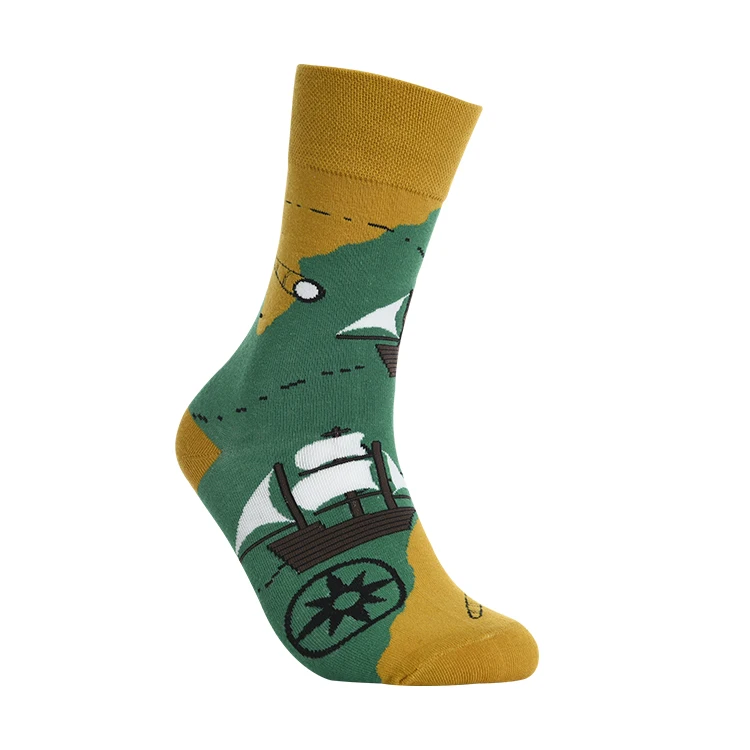 Harajuku Socks Gift Snagging Resistance Happy Cotton Socks Harajuku Girl