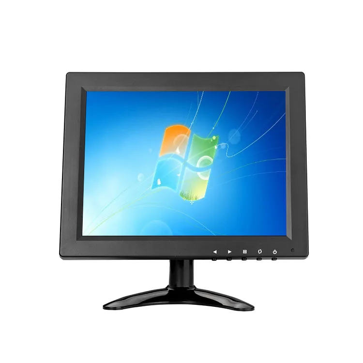 

2021 new small lcd monitors with VGA BNC AV USB IPS panel 4:3 10 inch led display hdm i