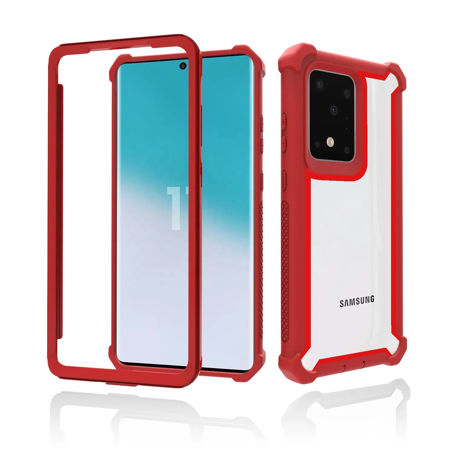 

For Samsung S20 Hard PC Clear Case, Anti-scratch High Protective Transparent Mobile Phone Case for Samsung S20 Pro S20 Ultra, Multi colors