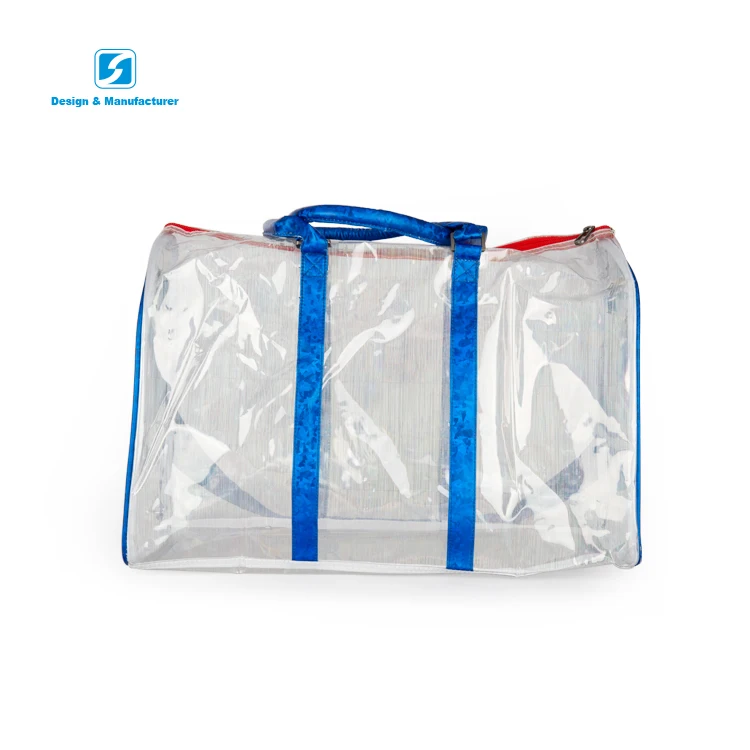 

Hot portable lightweight waterproof PVC outdoor sport or travel bag, White
