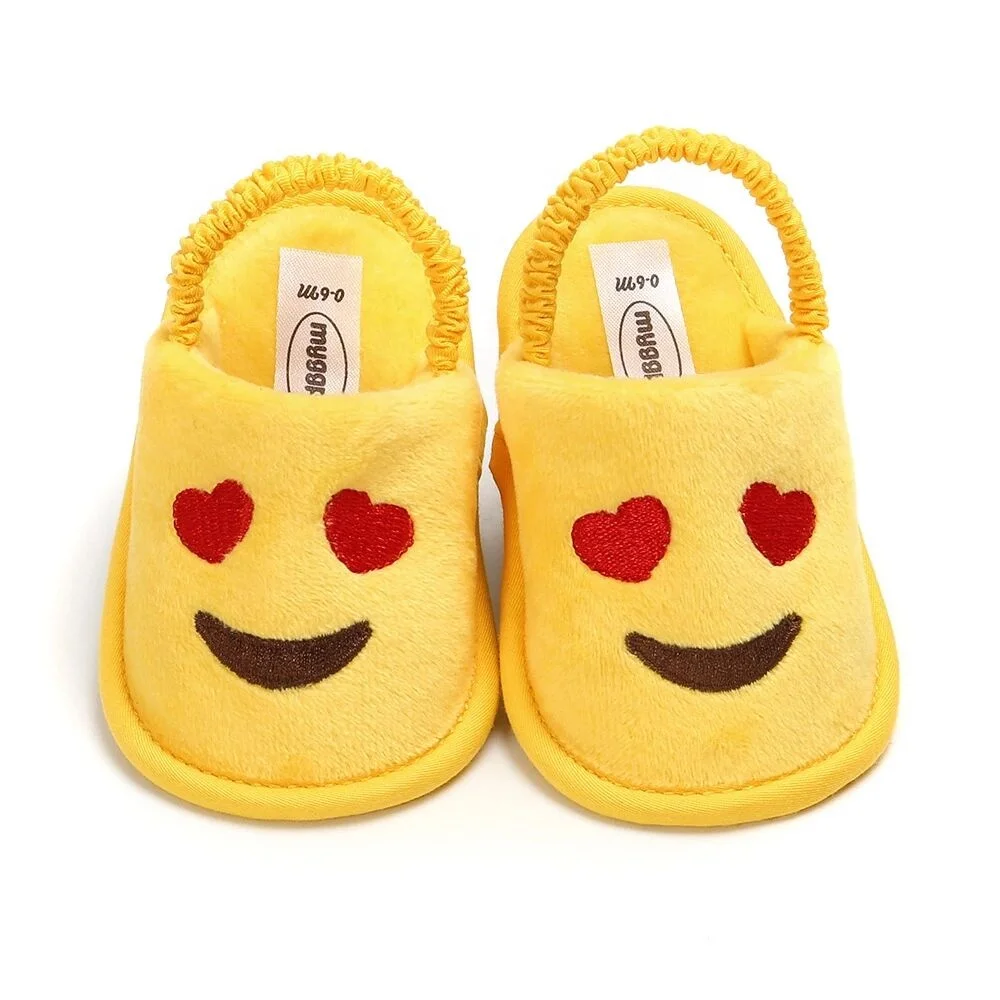 
Yellow Home Shoes Boys New Model Cool Kids Baby Winter Slippers 