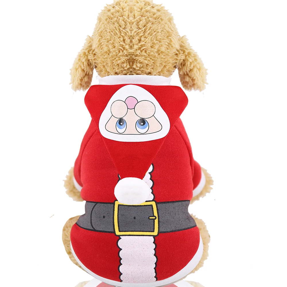 GMTPET Brand Factory Christmas Pet Dog Coat Santa Claus Clothes 06-1303