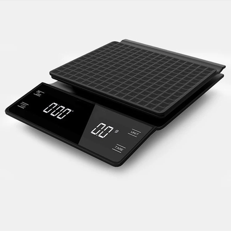 

NEW Digital drip coffee scale 3kg 0.1g electronic Coffee Kitchen scale with timer function