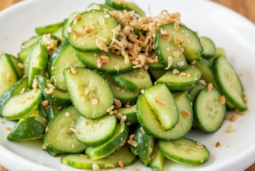 Final Korean Cucumber Salad