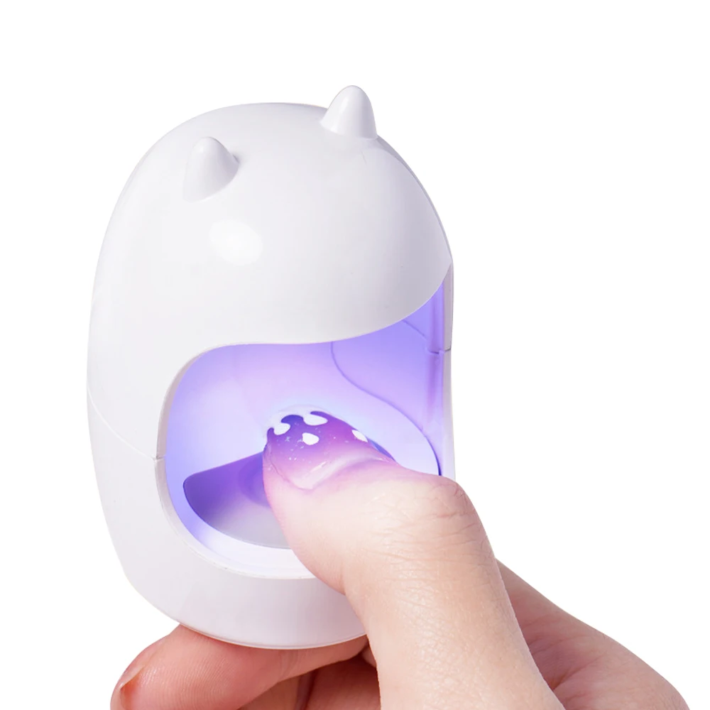 

Security Mini Nail Gel Lamp Portable Nail Dryer Machine Fast Curing LED Nail Lamp