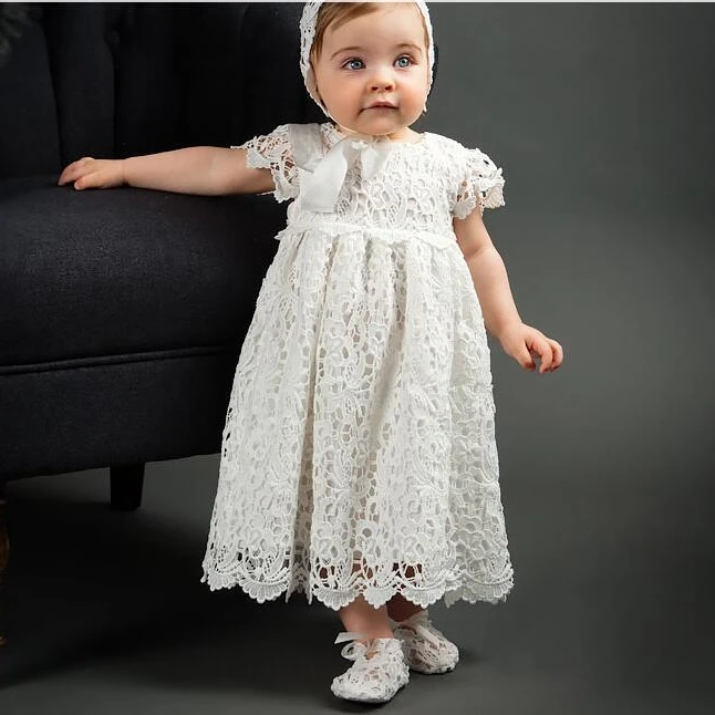 

Maxi Baby Christening Dresses for Girls Vintage Baptism Dress Baby Girls 2 Year Birthday Outfits for Kid Baby Party Wear Wedding