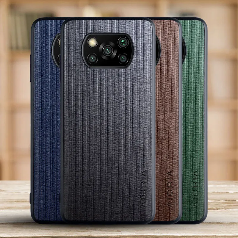 

Mobile Phone Case For Xiaomi Poco X3 Pro Leather Case Cover High Quality