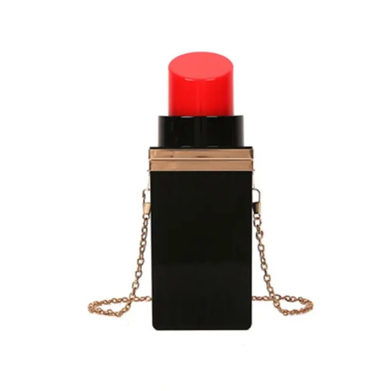 

Messenger Crossbody Bag Fashion Casual Mini Women Makeup Creative Design Lipstick Bags Arrivals Rts, Red