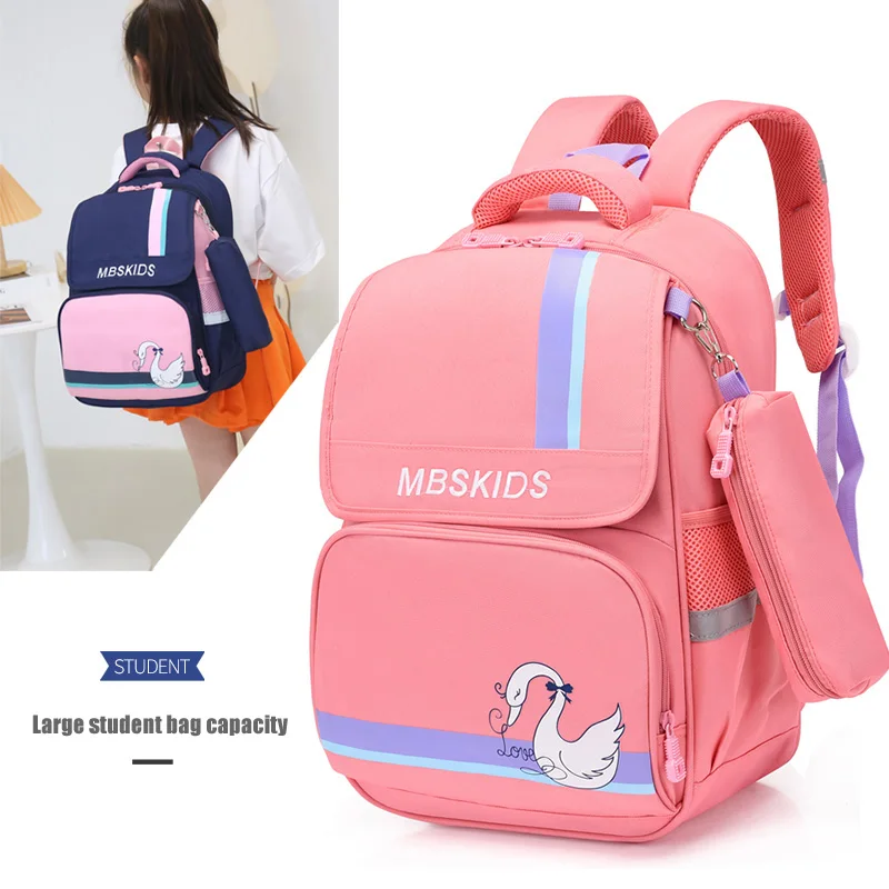 

Wholesale Teen Girls Boys Backpack School Book Bag Set with Pencil Case for Kids and Children Student Backpacks