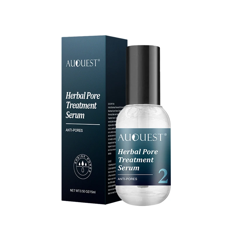 

Hot Seller Anti Acne Serum For Facial Care Shrink Pores Moisturizing Oil Control Firming Herbal Pore Treatment Serum