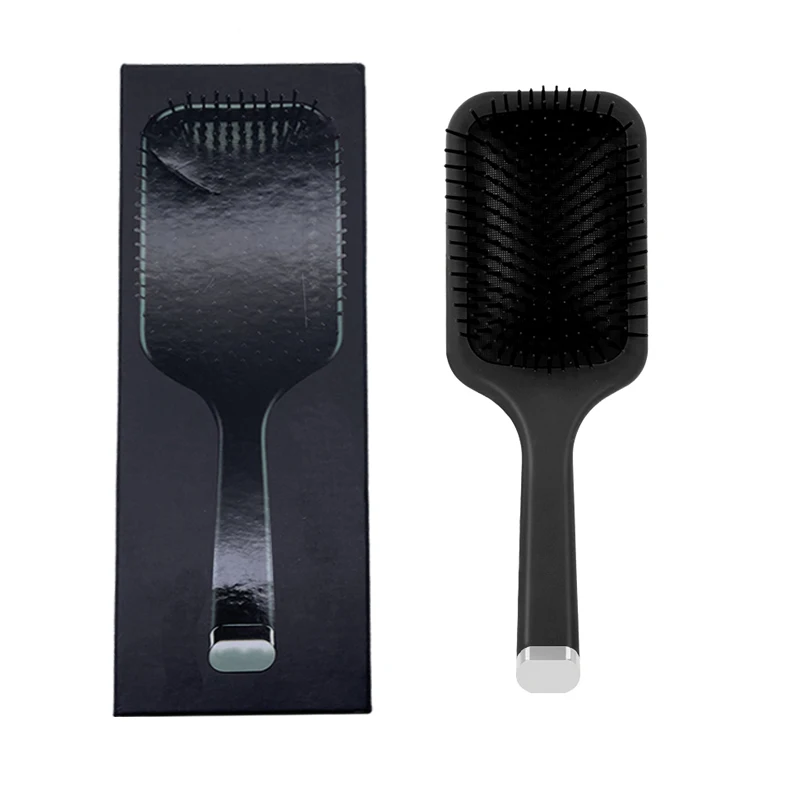 

Amazon popular pp hair massage Combs salon professional air bag Detangling Massage paddle brush, Customized color