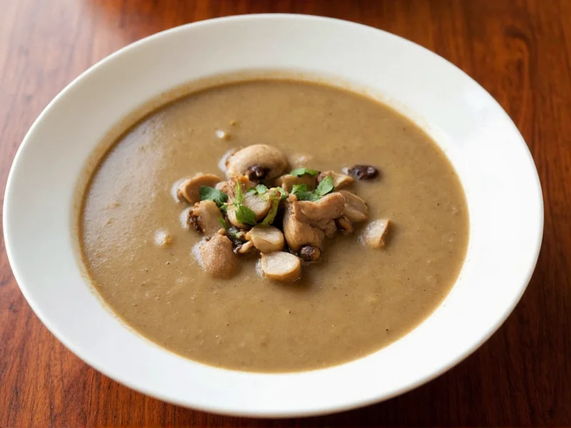 Simple Mushroom Soup Recipe: 6 Ingredients, 30 Minutes