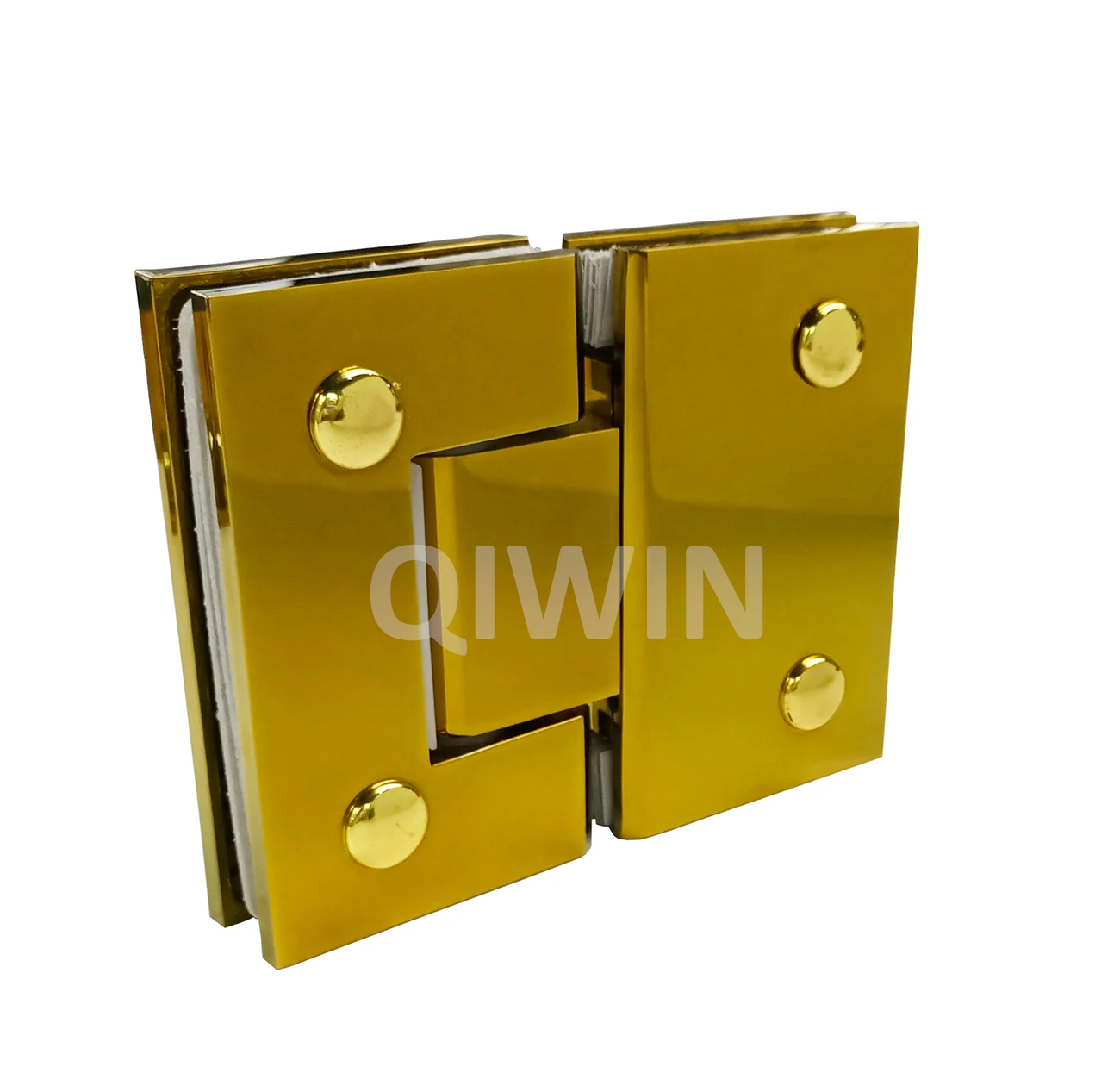Gold Shower Hinge For Shower Door Hardware Stainless Steel 304 Glass To