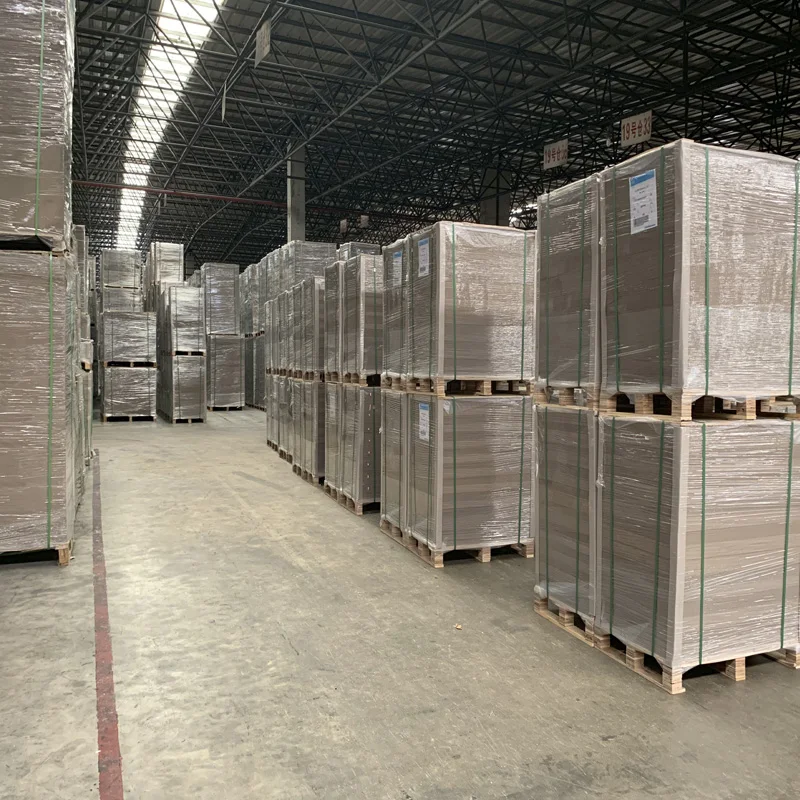 
1 3mm Hard stiffness thick cardboard paper wholesale black chipboard sheets coated grey board 