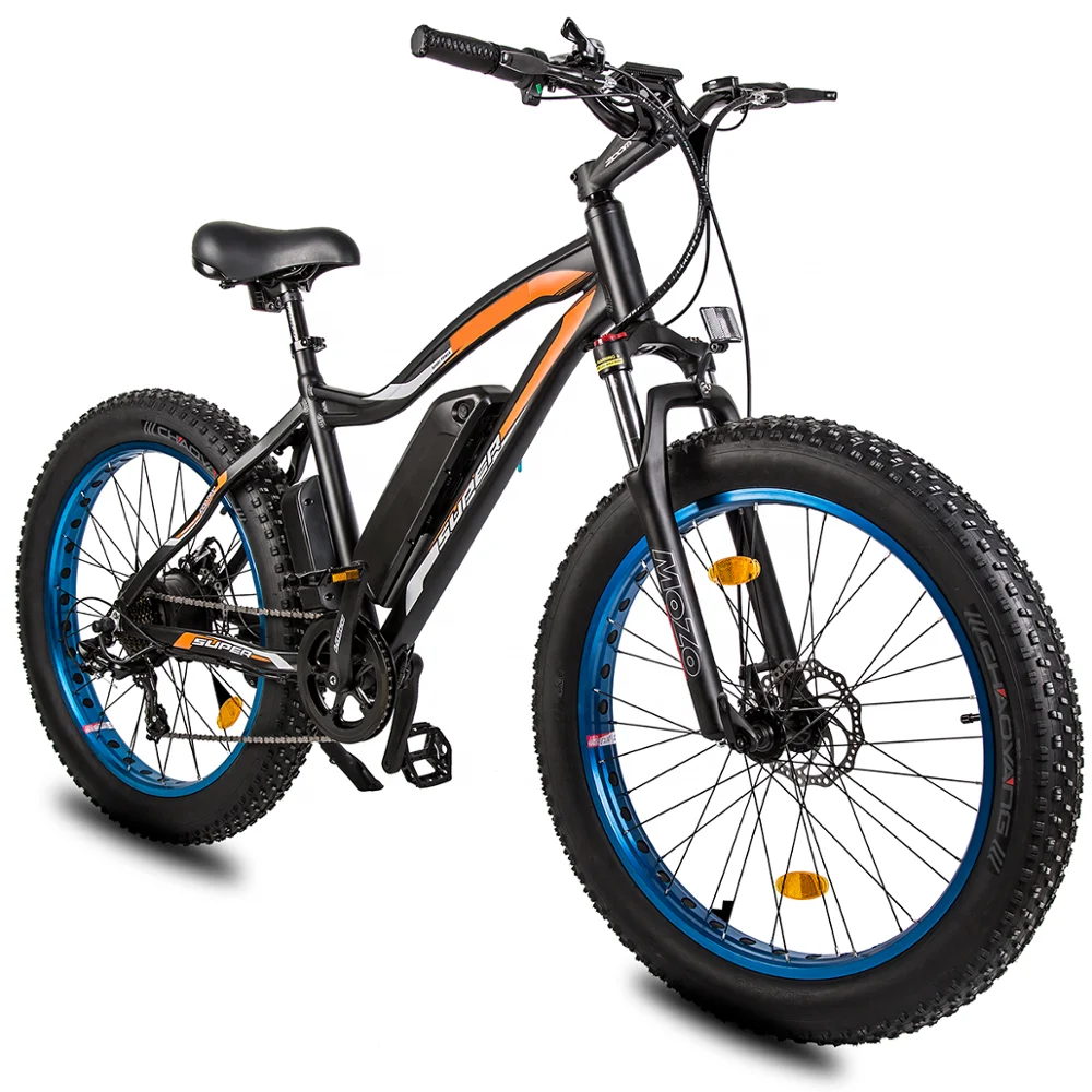 

Hot sale wheel size 26"*4.0" rocket 26 inch fat tire electric bike snow electric mountain bike
