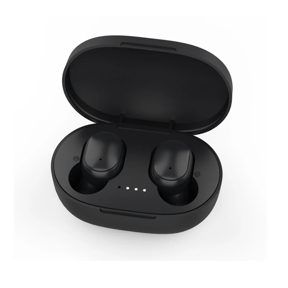

A6S TWS Earphone BT 5.0 Sports Waterproof true Stereo In Ear Headset Headphones Wireless Earbuds For phone, Black/white