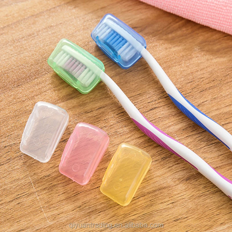 10PCS Portable Toothbrush Head Cover Travel Camping Case Protect Brush Cap Case 