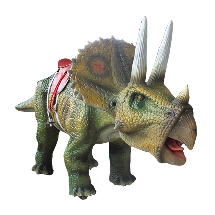 

amusement park entertainment electric walking dinosaur rides, Customized
