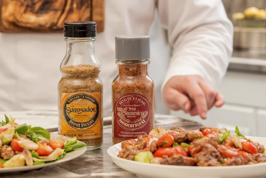 seasoning comparison table