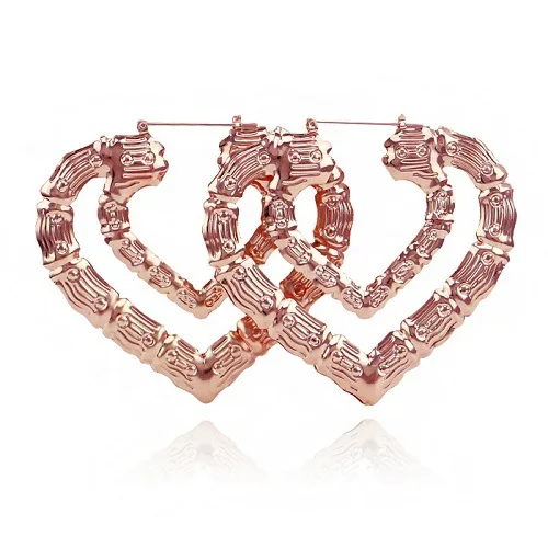 

2021 Trendy Gold Plated Iron Sheet Earrings Exaggerated Big Circle Earrings For Women Jewelry Trapezoid Accessories Jewelry, Gold,rose gold