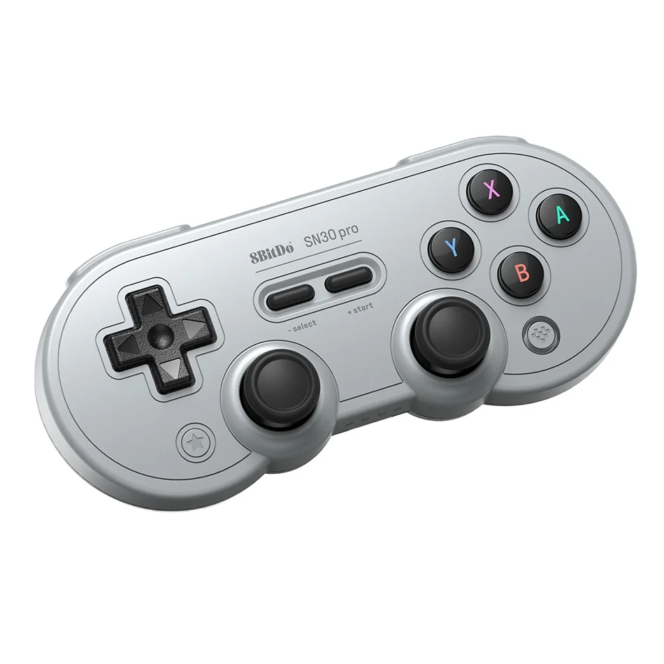 

New 8bitdo SN30 Pro BT Wireless Gamepad Controller Purple Button for Android IOS MacOS PC and Switch Grey