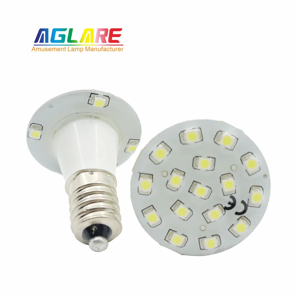 

E14 E10 Amusement Led White Pixel Point Lamp 60V 24V Amusement Led E14 Cabochon Bulb