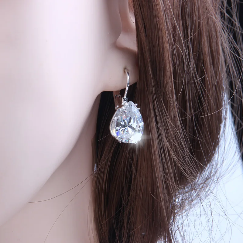 

Round zircon earring diamond earrings jewelry for women earring india