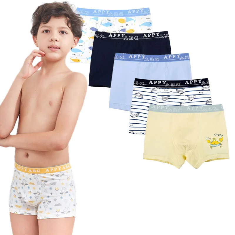 

Amazon Hot Sale Cotton Kids Underpants Boys Boxer Shorts, Picture shows