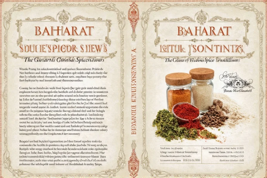 Bowl of baharat seasoning