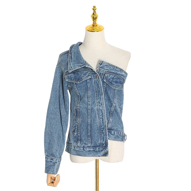 

Denim Coats New Fashion Loose Plus Size Women Korean Clothing Custom Autumn