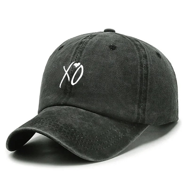 

Washed cotton adjustable XO hat the Snapback hats for men women brand hip hop dad caps sun street skateboard casquette