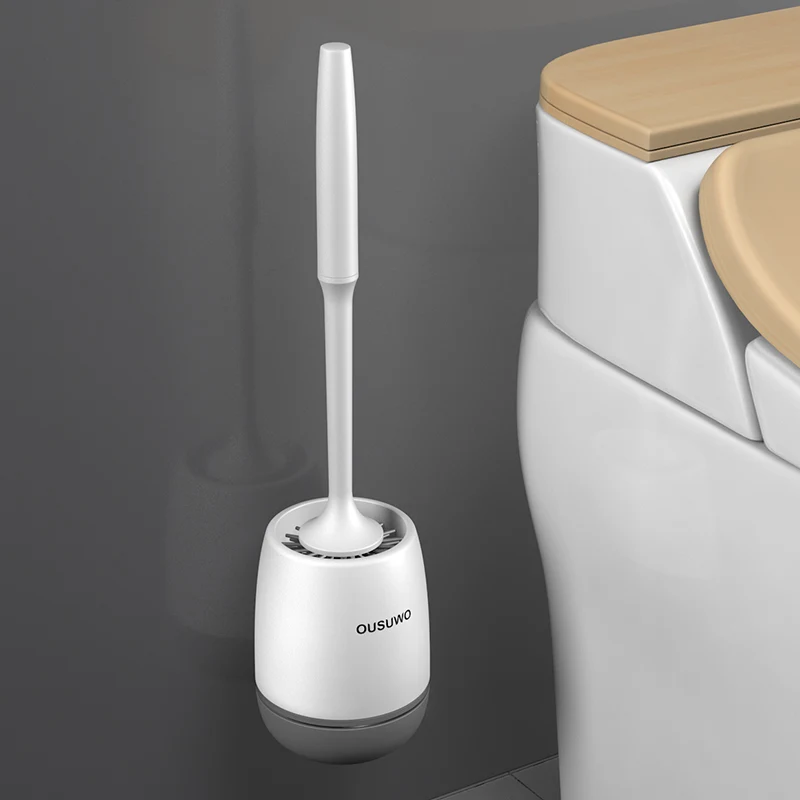 

modern portable hygienic plastic bathroom toilet cleaning disposal brush