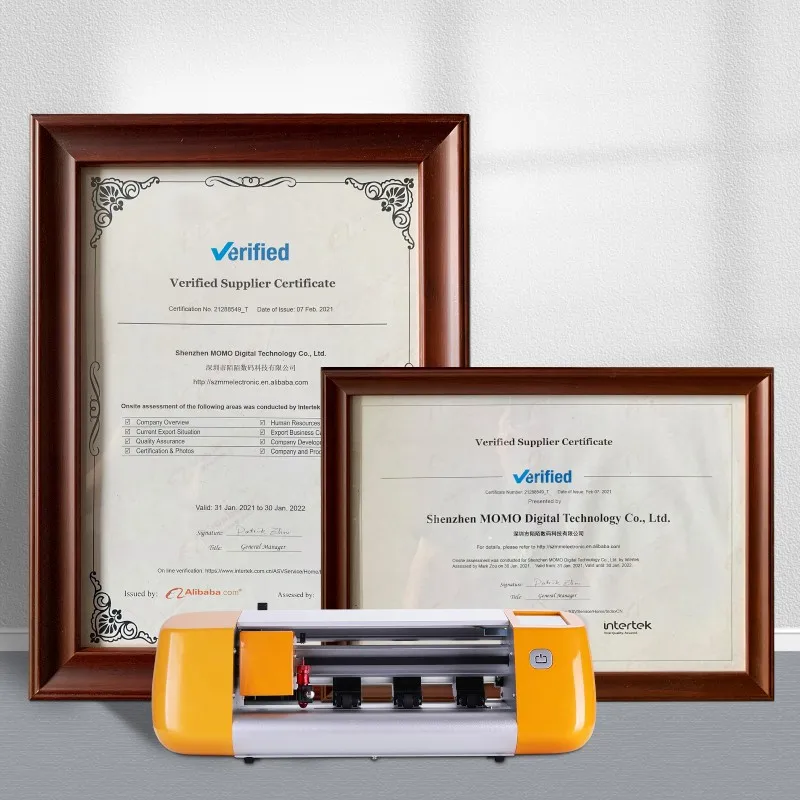 

Customized Fully Automatic Mobile Phone Screen Protector Cutting Tpu Hydrogel Film Skin Sticker Cut Plotter Machine