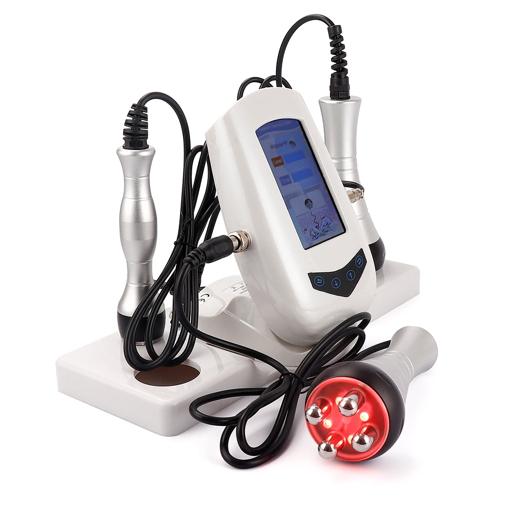 

2021 Hot Product 3 in 1 Vacuum Laser Radio Frequency RF 40K Ultrasonic Cavitation Machine For Spa