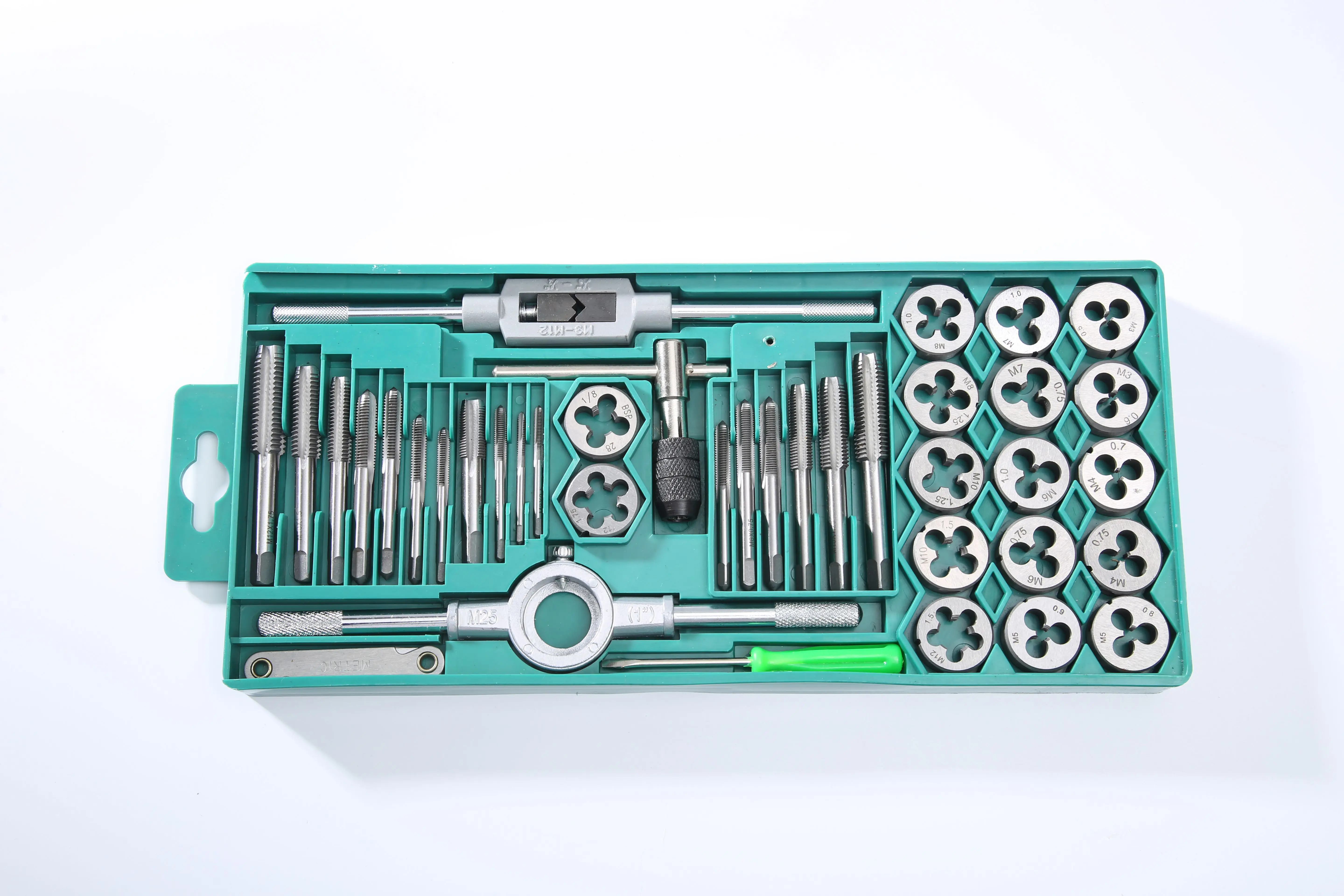 Cheap Price 40 Pieces Unc & Unf Tap Die Set Tap And Die Set Buy Tap