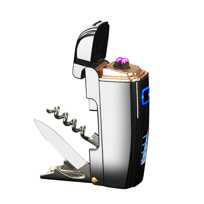 

arjli akmak dual arc lighter electronic rechargeable smart lighter with tools, Custom colors